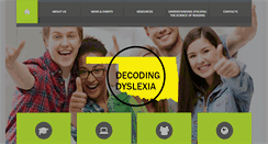 Desktop Screenshot of decodingdyslexiaok.org